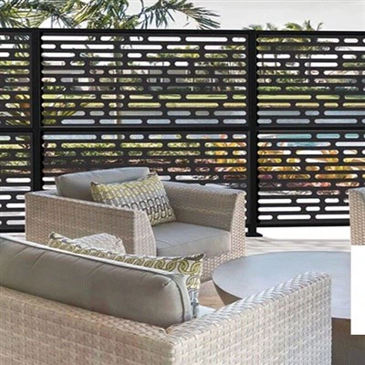 لوحة الشاشة الزخرفية البلاستيكية