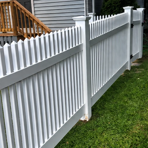 White Vinyl Picket Fence Panel best